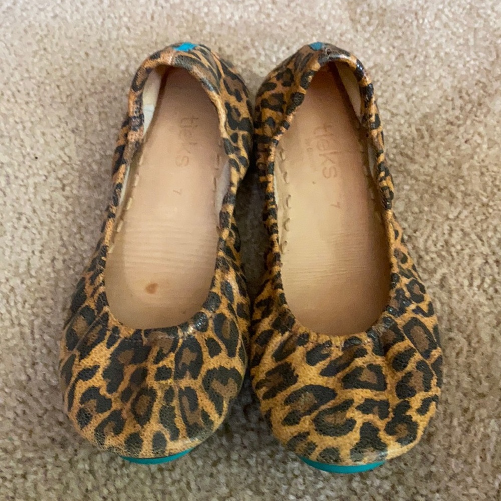 SOLD-Tieks-Leopard Size 7